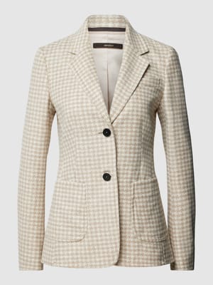 Blazer mit Allover-Muster Shop The Look MANNEQUINE