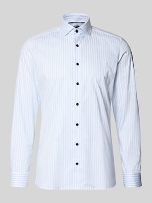Body Koszula biznesowa o kroju slim fit z mieszanki bawełny Shop The Look MANNEQUINE