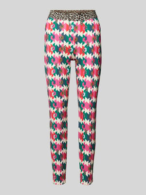 Legging met all-over motief Shop The Look MANNEQUINE