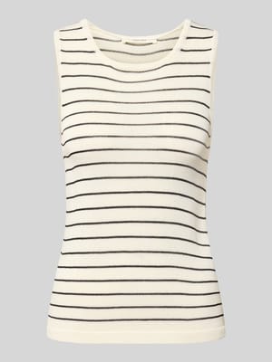 T-shirt z mieszanki wiskozy, krój regular fit Shop The Look MANNEQUINE