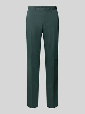 Spodnie materiałowe o kroju regular fit z satyny Shop The Look MANNEQUINE