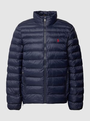 Gewatteerd jack met labelstitching, model 'TERRA' Shop The Look MANNEQUINE