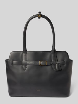 Torba shopper z naturalnej skóry bydlęcej Shop The Look MANNEQUINE