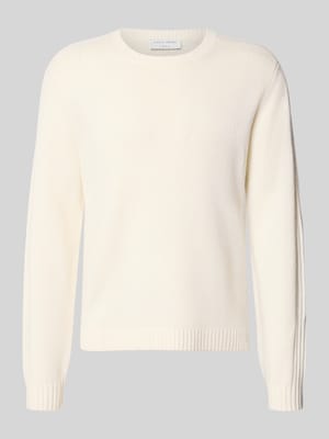 Sweter wełniany z domieszką kaszmiru Model 'FRED' Shop The Look MANNEQUINE