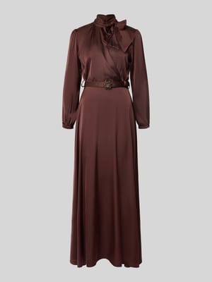 Sukienka wieczorowa z ozdobnym paskiem Shop The Look MANNEQUINE
