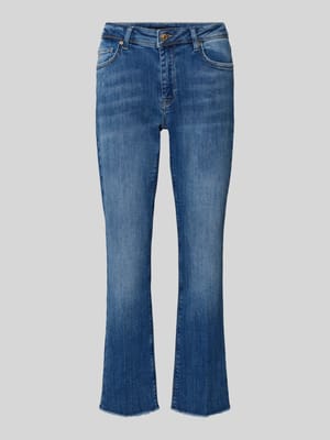 Flared jeans met franjes model 'VIC' Shop The Look MANNEQUINE