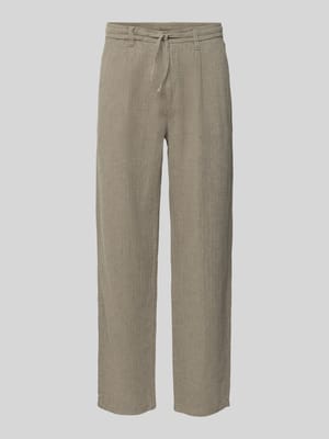 Relaxed Fit aus Baumwoll-Leinen-Mix mit Eingrifftaschen Shop The Look MANNEQUINE