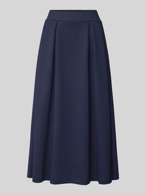 Midirock mit elastischem Bund Shop The Look MANNEQUINE