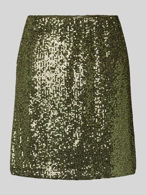 Minirock mit Paillettenbesatz Modell 'Orice' Shop The Look MANNEQUINE