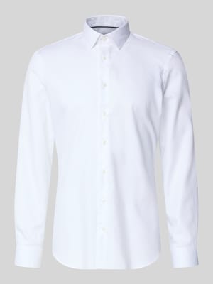 Super krój slim fit koszula biznesowa z kołnierzykiem kent Shop The Look MANNEQUINE