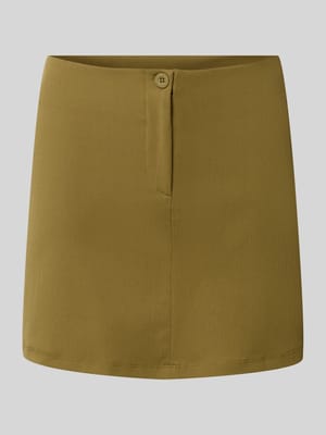 Slim Fit Minirock mit Reißverschluss Shop The Look MANNEQUINE