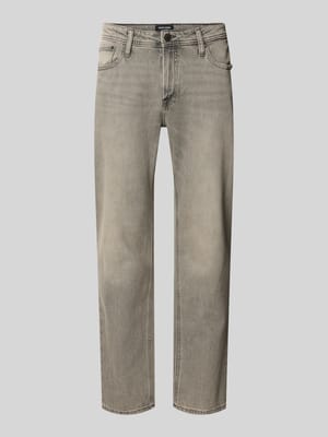 regular fit jeans in used-look model 'CLARK' Shop The Look MANNEQUINE