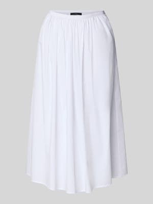 spódnica midi z bocznym zamkiem błyskawicznym Shop The Look MANNEQUINE