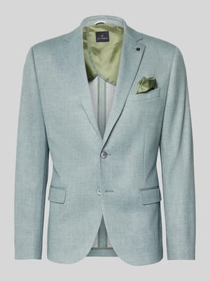 Slim Fit 2-Knopf-Sakko mit Pattentaschen Modell 'Nick' Shop The Look MANNEQUINE