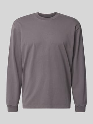 Loose Fit Langarmshirt aus reiner Baumwolle Shop The Look MANNEQUINE