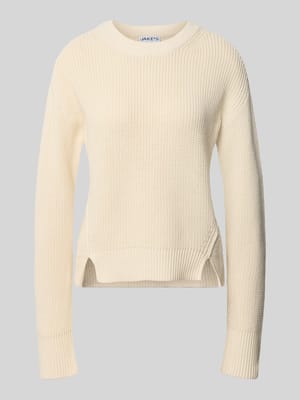 Slim Fit Pullover aus reiner Baumwolle Shop The Look MANNEQUINE