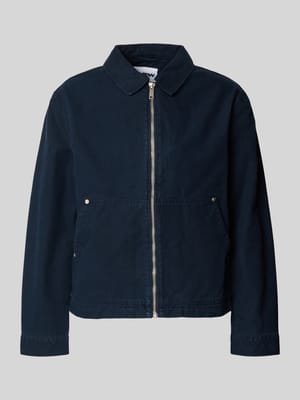 Regular Fit Übergangsjacke in Denim-Optik Shop The Look MANNEQUINE
