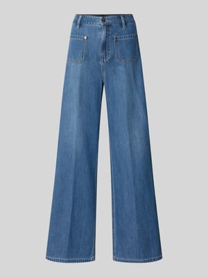Regular Fit Wide Leg Jeans aus Lyocell-Baumwoll-Mix Shop The Look MANNEQUINE