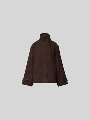 Oversized Jacke mit Stehkragen Shop The Look MANNEQUINE