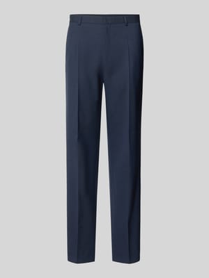 Regular Fit Anzughose mit Schurwoll-Anteil Modell 'Leon' Shop The Look MANNEQUINE