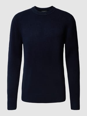 Strickpullover mit Rundhalsausschnitt Shop The Look MANNEQUINE