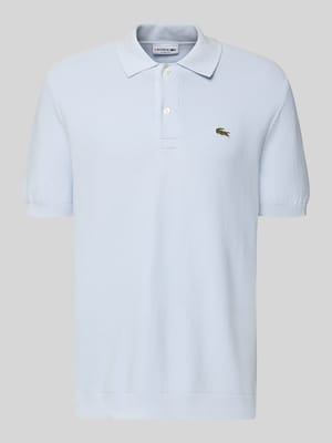 Regular Fit Poloshirt aus reiner Baumwolle Shop The Look MANNEQUINE