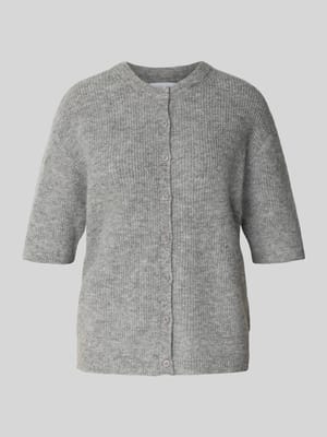 Wolljacke aus Woll-Mix mit 1/2-Arm Modell 'Saanoura' Shop The Look MANNEQUINE