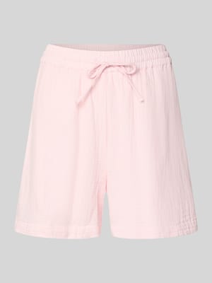 Szorty o kroju comfort fit z czystej bawełny model 'SASTINA' Shop The Look MANNEQUINE
