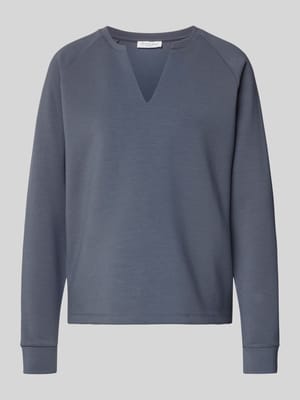 Relaxed Fit Sweatshirt mit Stretch-Anteil Shop The Look MANNEQUINE