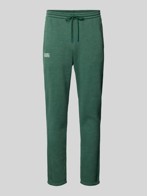 Sweatpants mit elastischem Logo-Bund Modell 'DOVEN' Shop The Look MANNEQUINE