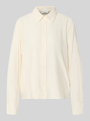 Regular Fit Hemdbluse aus reiner Viskose Shop The Look MANNEQUINE