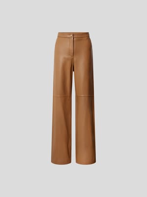 Lederhose aus echtem Leder Shop The Look MANNEQUINE