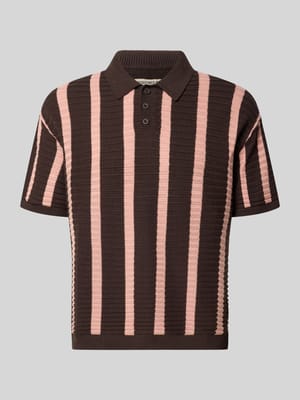 Regular Fit Strick-Poloshirt Modell 'POUL' Shop The Look MANNEQUINE