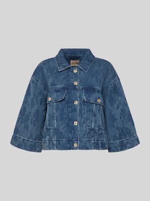 Relaxed Fit Jeansjacke in Denim-Optik Modell 'Penn' Shop The Look MANNEQUINE