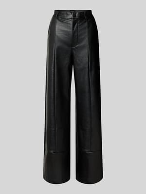 Stoffhose in Leder-Optik Modell 'MARLOWE' Shop The Look MANNEQUINE