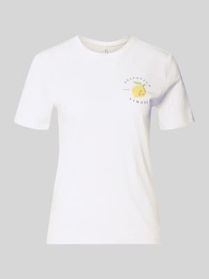 Regular Fit T-Shirt aus reiner Baumwolle Modell 'KITA' Shop The Look MANNEQUINE