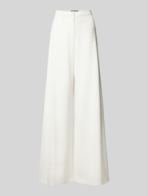 Wide Leg Stoffhose mit verdecktem Verschluss Shop The Look MANNEQUINE