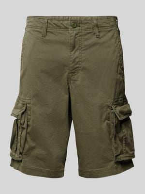 Straight Fit Shorts mit Cargo-Taschen Modell 'Core' Shop The Look MANNEQUINE
