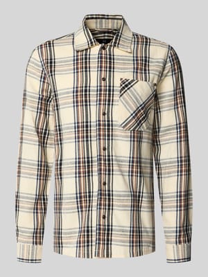 Overhemdjack met knoopsluiting, model 'pelton' Shop The Look MANNEQUINE