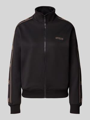 Relaxed Fit Sweatjacke aus elastischem Viskose-Mix Shop The Look MANNEQUINE