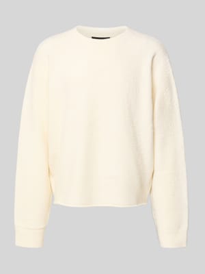 Sweatshirt mit gerippten Abschlüssen Modell 'Akilani' Shop The Look MANNEQUINE