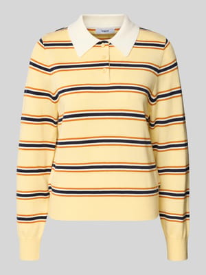 Koszulka polo z plisą na guziki w kroju regular fit model 'PREGO' Shop The Look MANNEQUINE