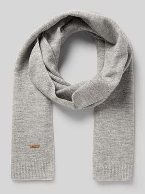 Sjaal met ribboorden, model 'Witzia' Shop The Look MANNEQUINE