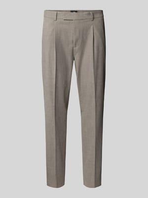 Regular fit pantalon met viscose, model 'Salto' Shop The Look MANNEQUINE