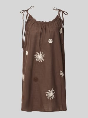 mini-jurk met stitchings Shop The Look MANNEQUINE