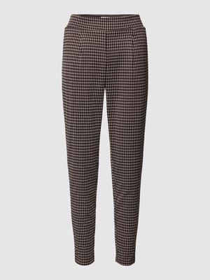 Stoffen broek met verkorte pasvorm, model 'Kate' Shop The Look MANNEQUINE