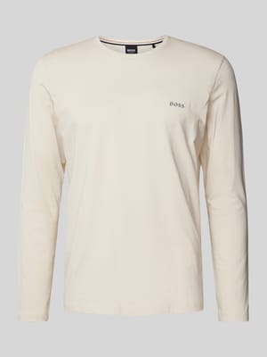 Longsleeve mit Label-Stitching Shop The Look MANNEQUINE