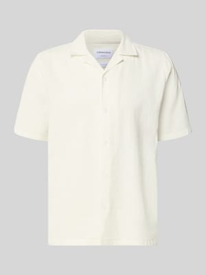Relaxed Fit Freizeithemd aus Leinen-Baumwoll-Mix Shop The Look MANNEQUINE