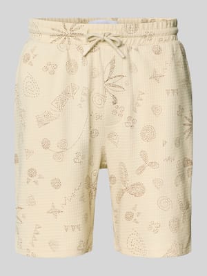 Regular Fit Sweatshorts aus reiner Baumwolle Modell 'BAGGIO' Shop The Look MANNEQUINE