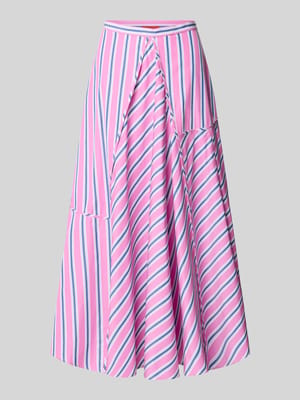 Ausgestellter Maxi-Rock aus reiner Baumwolle Modell 'TEQUILA' Shop The Look MANNEQUINE
